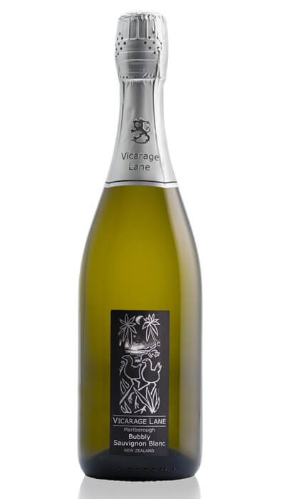 2017 Bubbly Sauvignon Blanc By Vicarage Lane Wines In New Zealand
