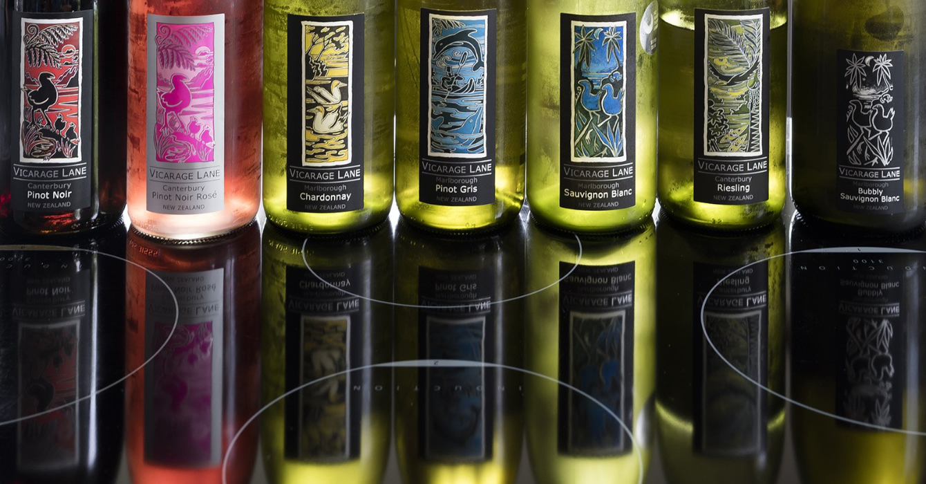 Award Winning Wines From Vicarage Lane Wines In Blenheim Marlborough NZ
